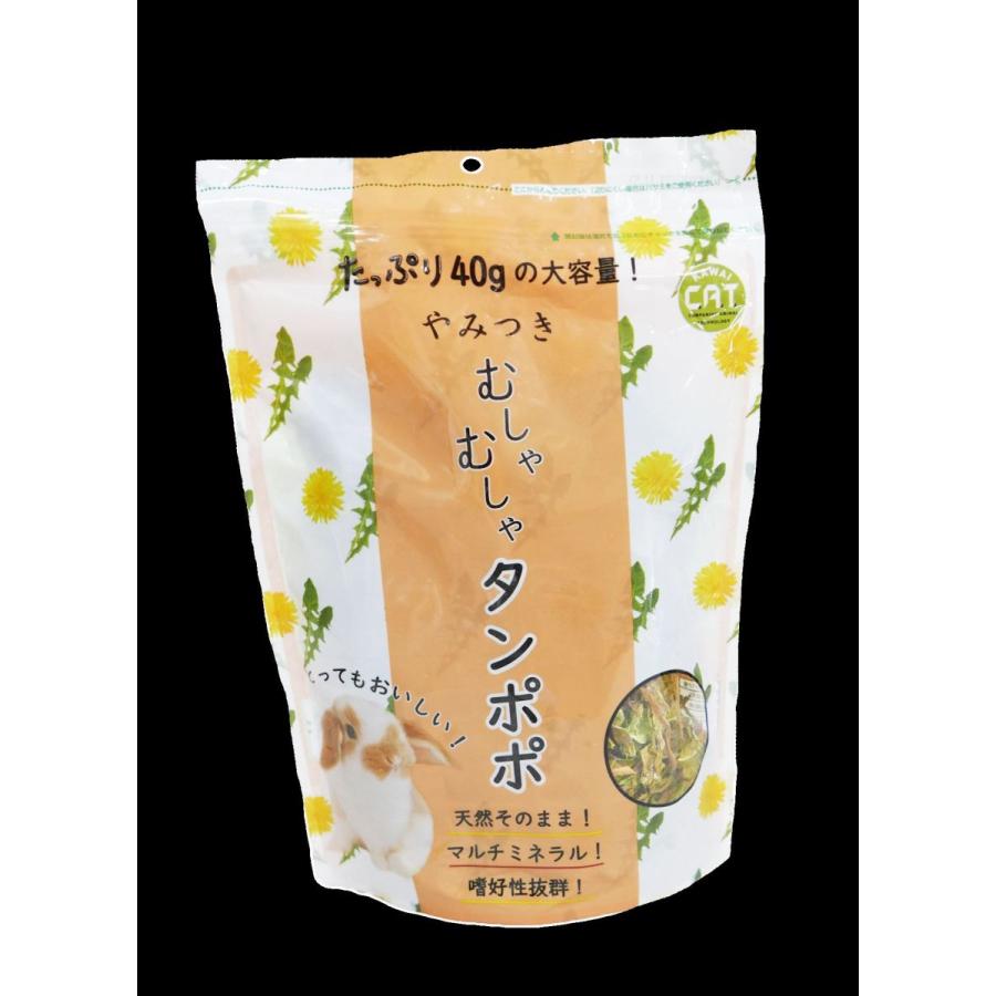 川井 やみつきむしゃむしゃタンポポ 40g 乾燥野菜 うさぎ モルモット