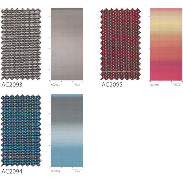 サンゲツ オーダーカーテン AC2093-2095 仕上り巾101〜150cm×仕上り丈181〜200cm LP仕様（形態安定加工）約2倍ヒダ（本縫い）裾：折返し｜i-read｜04