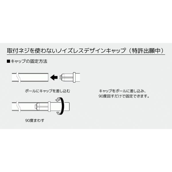 TOSO（トーソー） カーテンレール モノ16 ネクスティダブル正面付Cセット オーダーサイズ 0.50〜1.20m