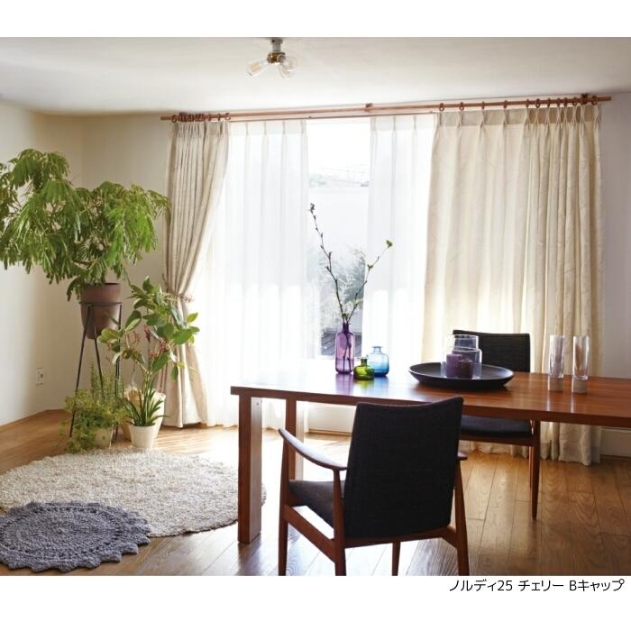 TOSO（トーソー） カーテンレール ノルディ25 シングル正面付 Aセット