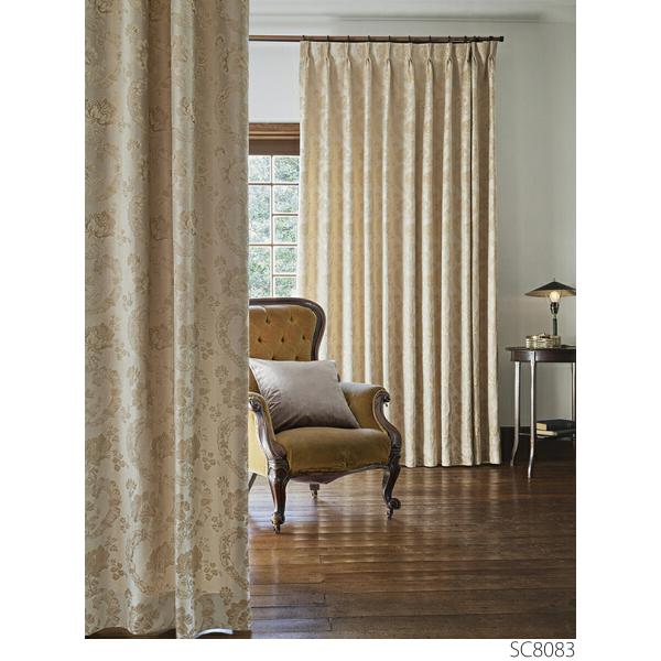 サンゲツ オーダーカーテン SC8083〜SC8086 巾200×丈121〜140cm（2枚入） LP仕様（形態安定加工）約2倍ヒダ（本縫い）裾：折返し