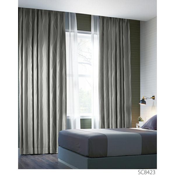 カーテン　遮光2級 カーテン 遮光 2級 防炎 遮熱 洗濯可能 タッセル付 フック付 幅100cm 2