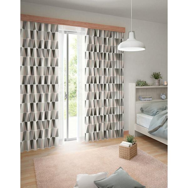 サンゲツ オーダー遮光カーテン SC8449 巾250×丈121〜140cm（2枚入） LP仕様（形態安定加工）約2倍ヒダ（本縫い）裾：折返し