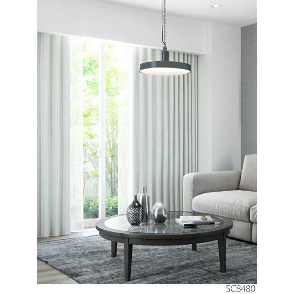 サンゲツ オーダー遮光カーテン SC8480〜SC8482 巾100×丈201〜220cm（2枚入） LP仕様（形態安定加工）約2倍ヒダ（本縫い）裾：折返し