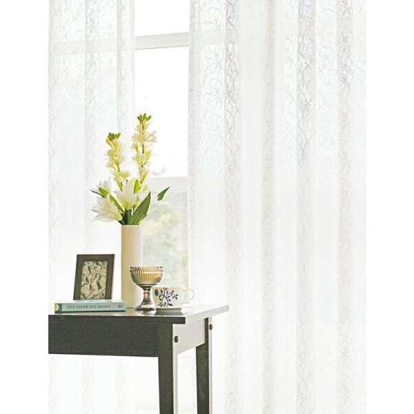 サンゲツ オーダー（遮熱/ミラー/防汚）レースカーテン SC8725 巾150×丈161〜180cm（2枚入） SS仕様（スタンダード）約2倍ヒダ（本縫い）裾：折返し