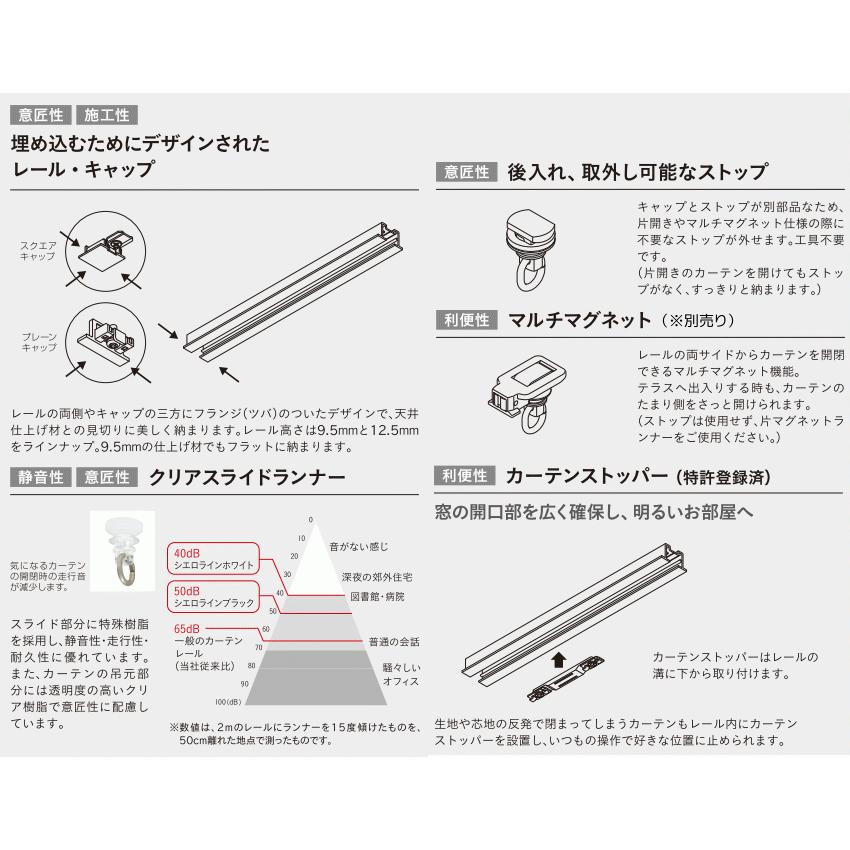 TOSO（トーソー） シーリングレール シエロライン シングル天井付