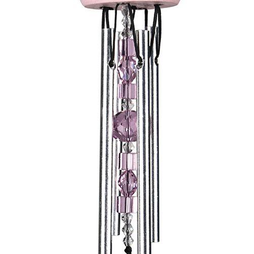 ウッドストック社製ウインドチャイム、GEMドロップROSE/ドアチャイム