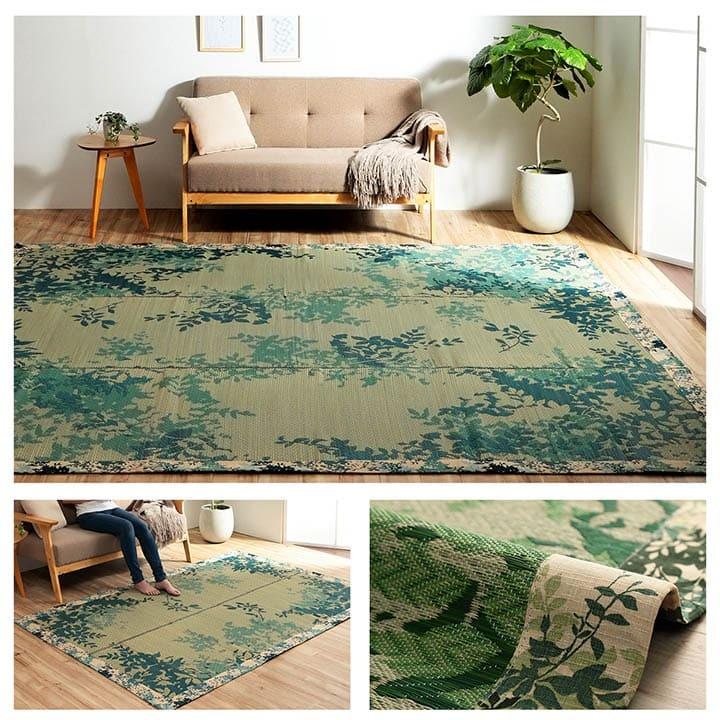 い草ラグ ござ おしゃれ 選べる9柄い草ラグ ラグ カーペット 2畳 3畳 4畳 カバー チェック 茣蓙 シンプル カジュアル アイズインテリア Paypayモール店 通販 Paypayモール