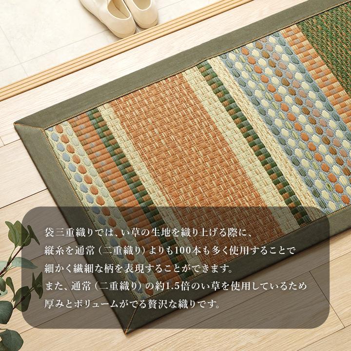 Gulfガルフの玄関マットサイズ径1M大きめです。