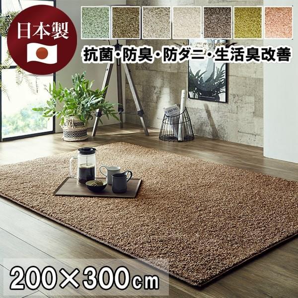 通販 ウイルス 制電加工付き 猫 犬 犬 ラグ カーペット ラグ カーペット カーペット ラグ マット 高速配送 ペット 低価格で大人気の 0 300cm 日本製 店 吸着すべり止めシート付き 約4 5畳 抗菌 防ダニ アイズインテリア 制電加工付き アレルキャッチャー