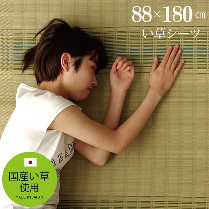寝ござ 国産 新大目舞子 180cm い草寝ござ 井草 ゴザ 日本 い草シーツ 寝茣蓙 夏 寝具 アイズインテリア Paypayモール店 通販 Paypayモール