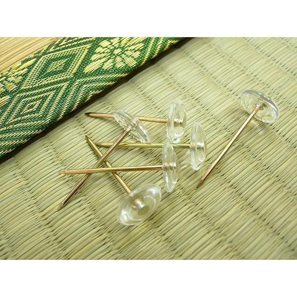 正規取扱店 上敷き鋲 カーペット用 ピン 上敷き 花ござ 固定 上敷き鋲 うわじきびょう 通常タイプ2 8cm25本入り 取り付け分量の目安 江戸間 4 5畳用 注目ブランド