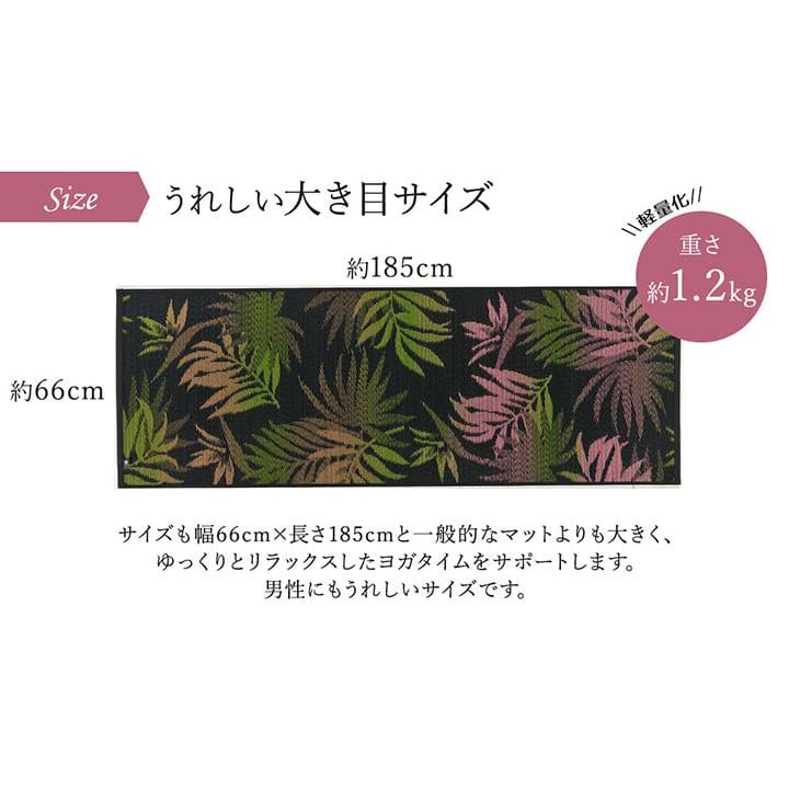 イケヒコ 国産い草使用 インストラクター公認 ヨガマット 「畳ヨガ