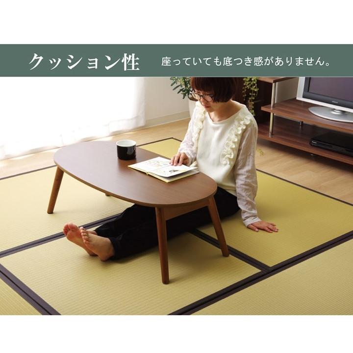 イケヒコ 置き畳 国産 ユニット畳 システム畳 あぐらPP 約82×164cm 6枚