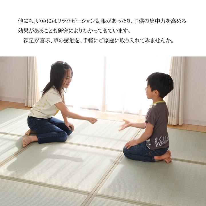 イケヒコ 置き畳 ユニット畳 国産 い草 一畳 あぐら 82X164cm 4 イケヒコ 置き畳 ユニット畳 国産 い草 一畳 あぐら 82X164cm 4