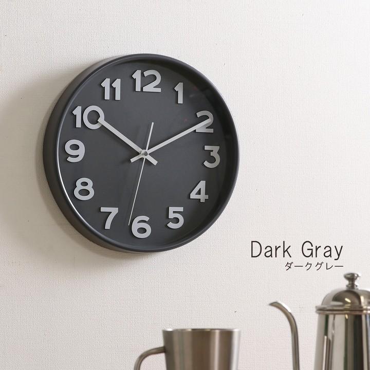 掛時計 スピカ2 直径30cm 静か 静音 見やすい 音がしない スイープ