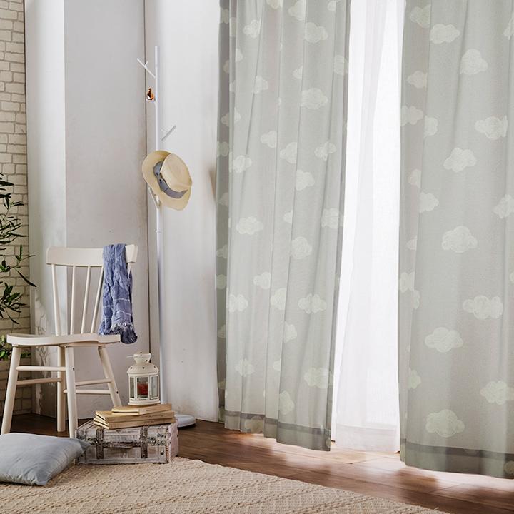 カーテン フィルン 幅100 2枚組 幅150 幅200 1枚 洗える ドレープ