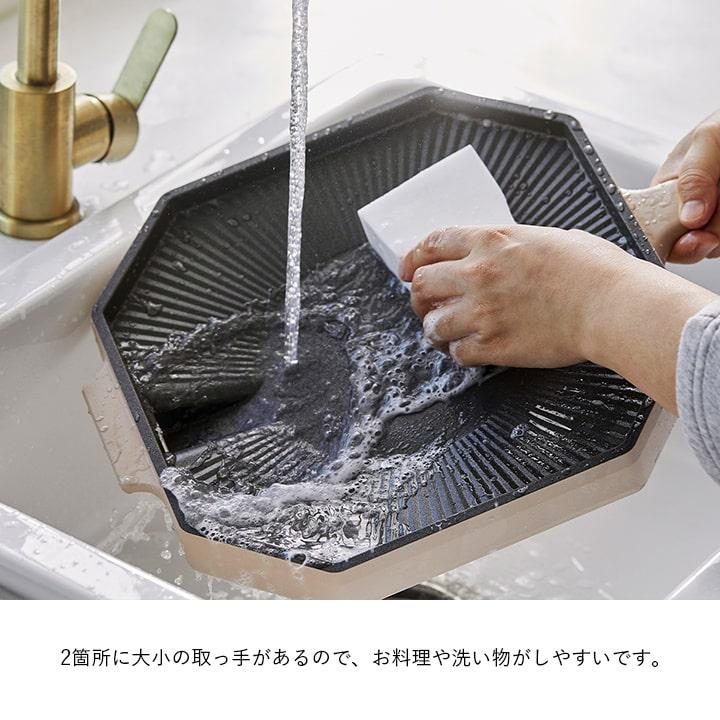 グリルパン おしゃれ 韓国 Dr.HOWS Palette パレット 8角形 28cm