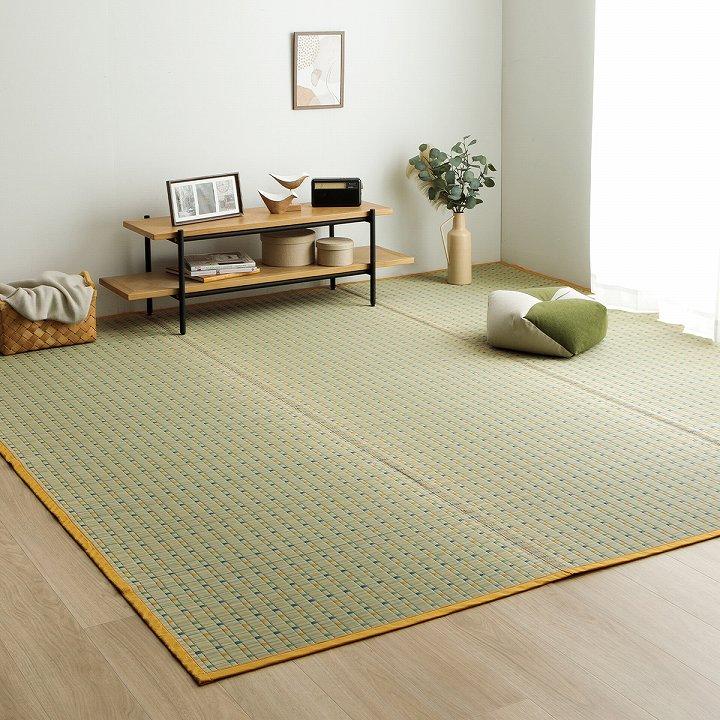 イケヒコ い草 カーペット ござ 上敷き 小夏 江戸間 3畳 花ござ イケヒコ い草 カーペット ござ 上敷き 小夏 江戸間 3畳 花ござ