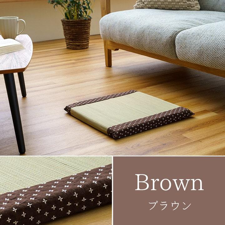 イケヒコ 座布団 い草座布団 国産 詩織 約40×40cm 小座布団 夏 イケヒコ 座布団 い草座布団 国産 詩織 約40×40cm 小座布団 夏