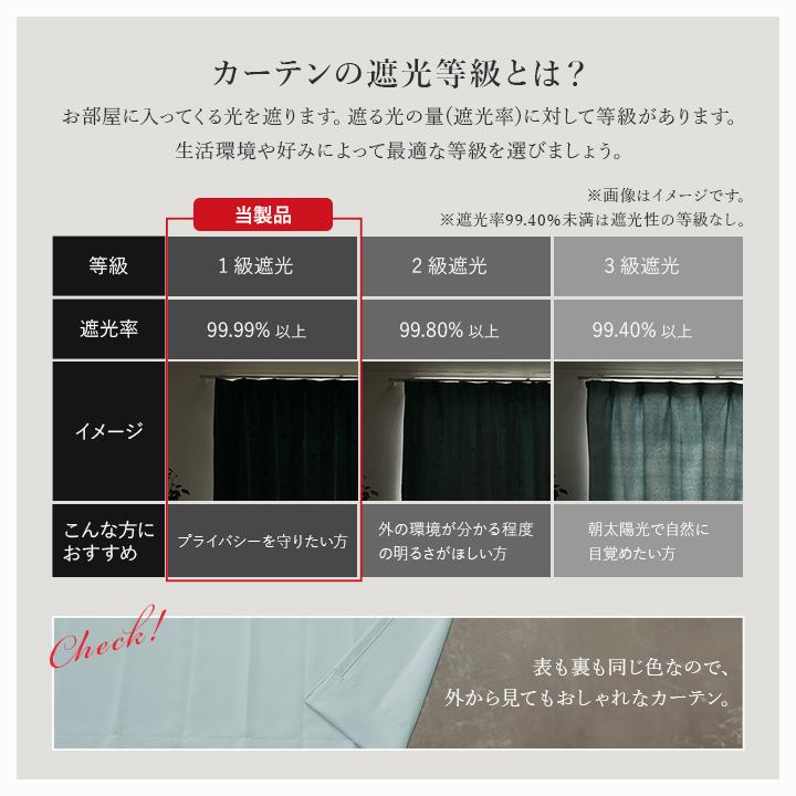 カーテン 遮光 1級 防炎 ドレープカーテン 日本製 1級遮光 サンカット