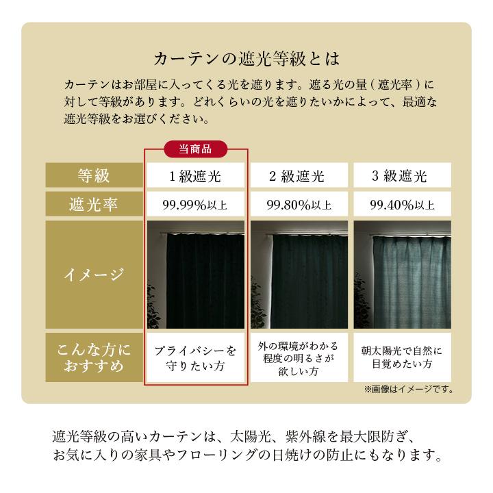 カーテン 2重カーテン 北欧シンプルレイヤードカーテン 幅100