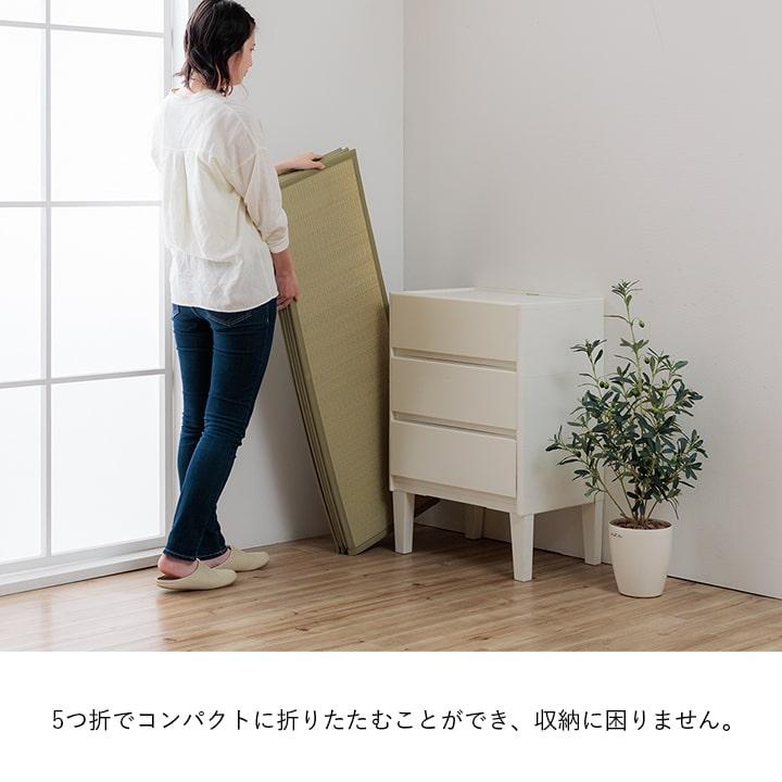 イケヒコ マットレス セミダブル 置き畳 畳 マット 国産 い草 カビ防止