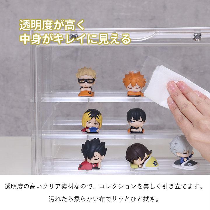 不二貿易（Fuji Boeki） コレクションボックス 収納 ひな壇