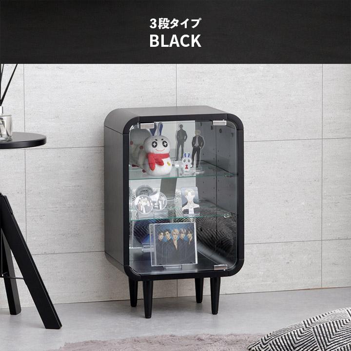 コレクション ガラスケース 3段棚付き Amazon.co.jp: Pxkmouy 3段高さ106cmコレクションケース ガラスケース