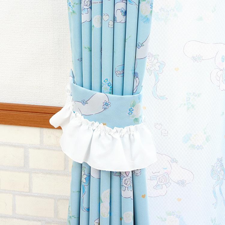 シナモロール 100×178cm 4枚組 サンリオ フラワーティータイム 3級