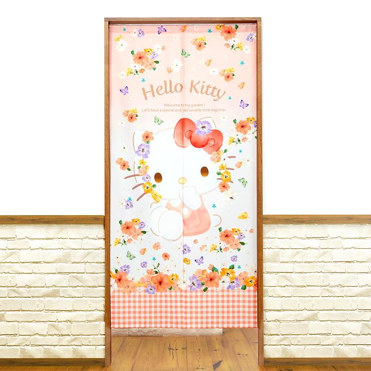 ハローキティ のれん パステルビビット 85×175cm サンリオ