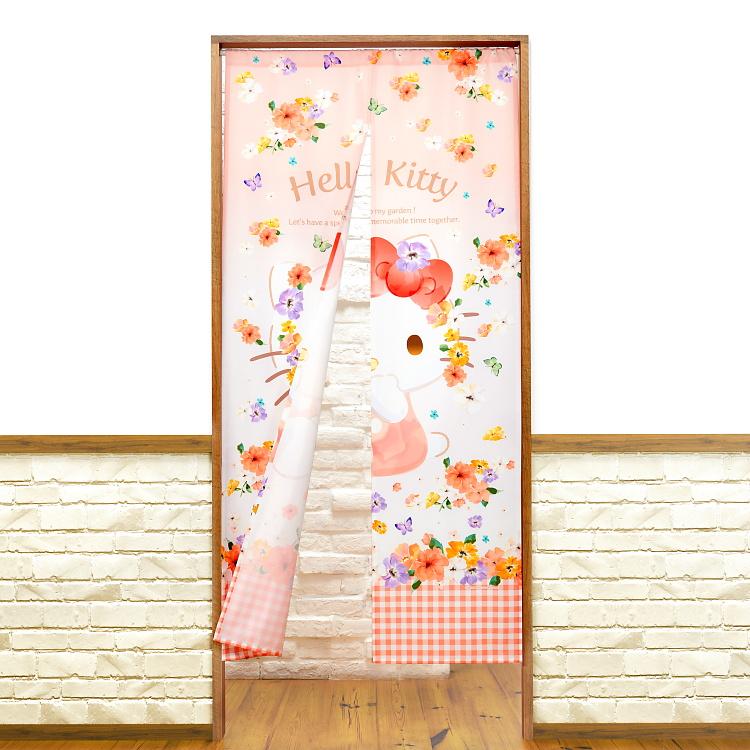 ハローキティ のれん パステルビビット 85×175cm サンリオ