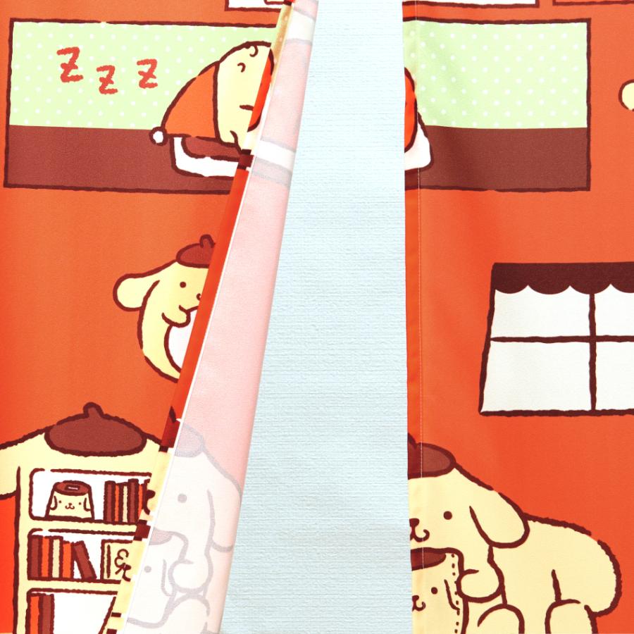 ポムポムプリン のれん おうちデザイン 85×150cm サンリオ