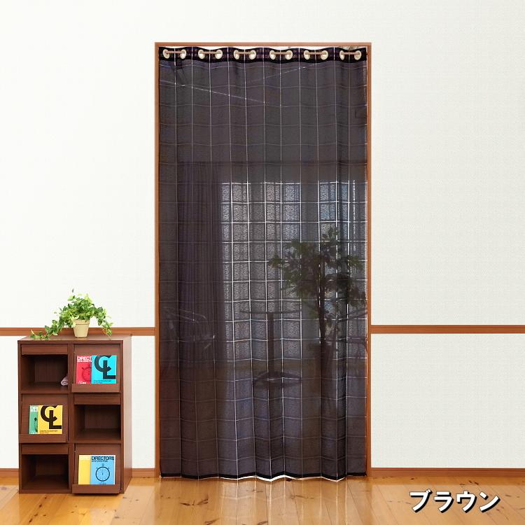 間仕切り カーテン パタパタ アコーディオンカーテン 無地 レース