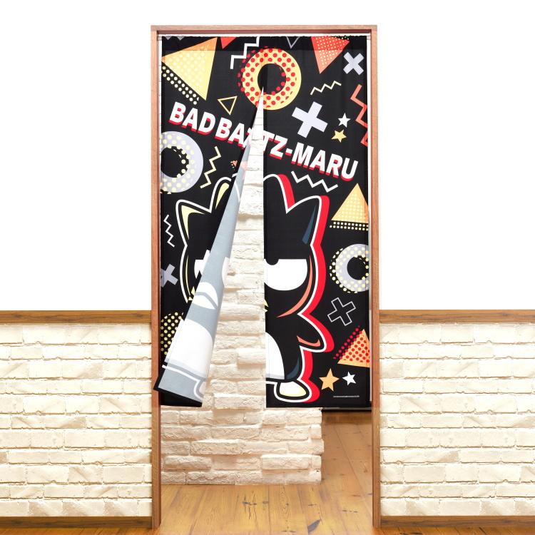 sanrio（サンリオ） バッドばつ丸 のれん POP ART 85×150cm