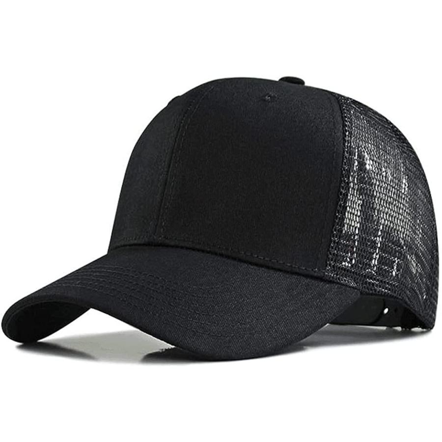メッシュ ベースボールキャップ 大きいサイズ：大きく深め 最大65cm