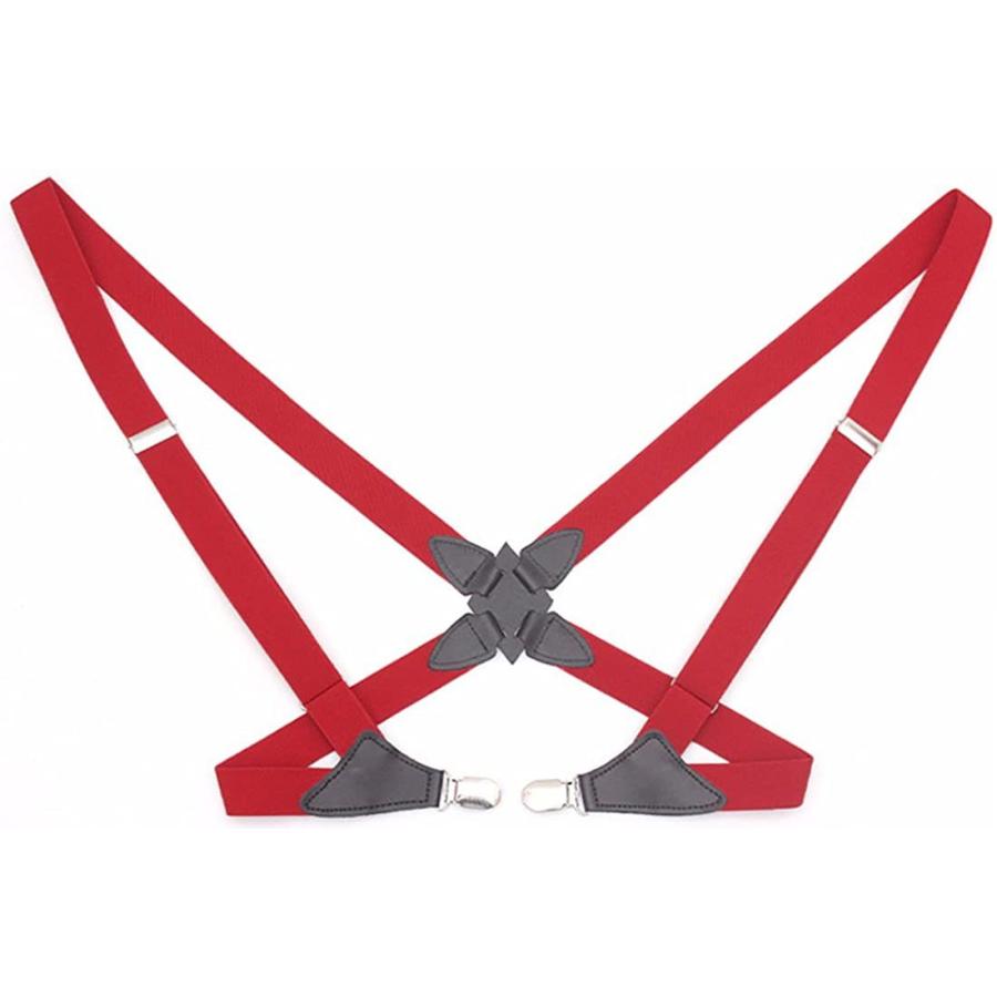 Laquest ホルスター型 サスペンダー ガンホールド メンズ 幅25mm 2点