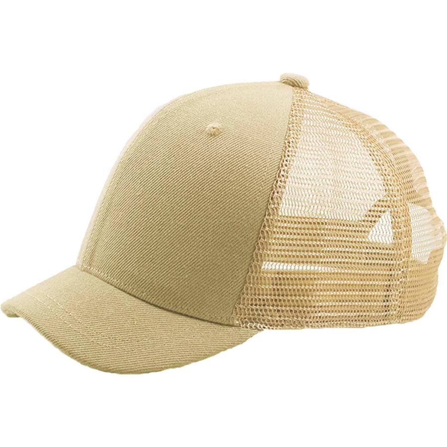 つば短め メッシュ ベースボールキャップ 大きいサイズ 正規逆輸入品