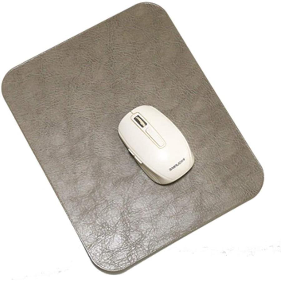 レザー マウスパッド 無地 防水加工 厚手 本革を防水加工したマウスパット |  | 10