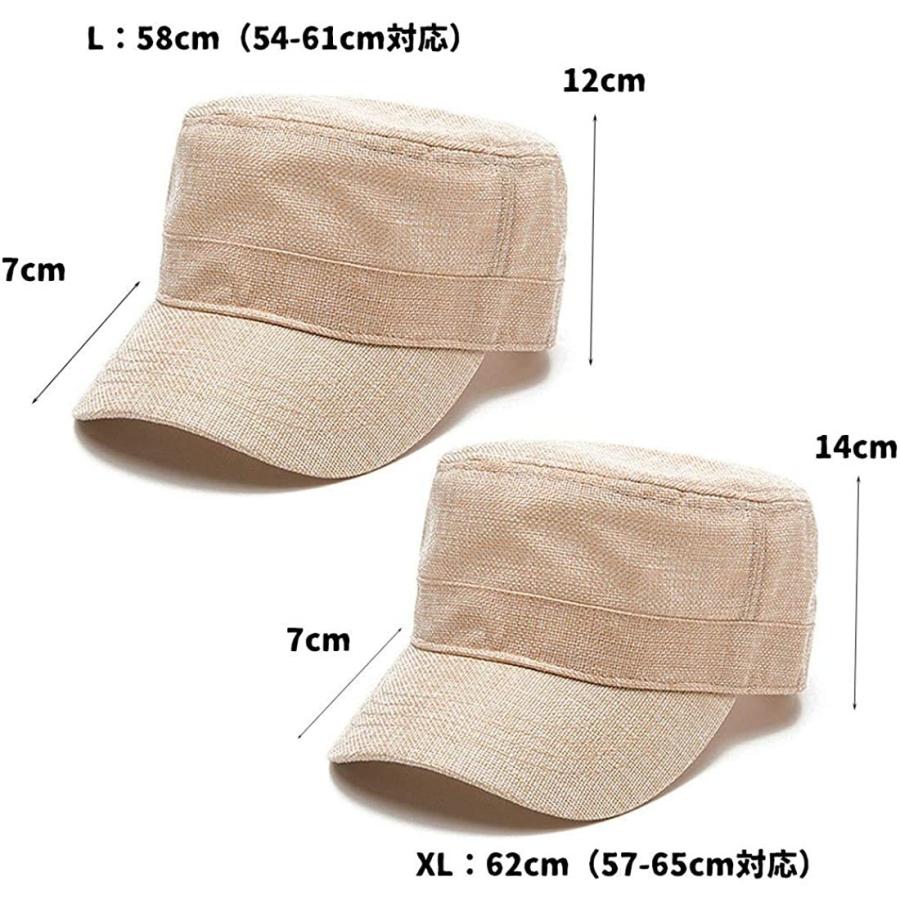 春夏用 ワークキャップ 大きいサイズ 最大65cm 紫外線 防止 UVカット メンズ／レディース 通気性の良いキャップ |  | 04
