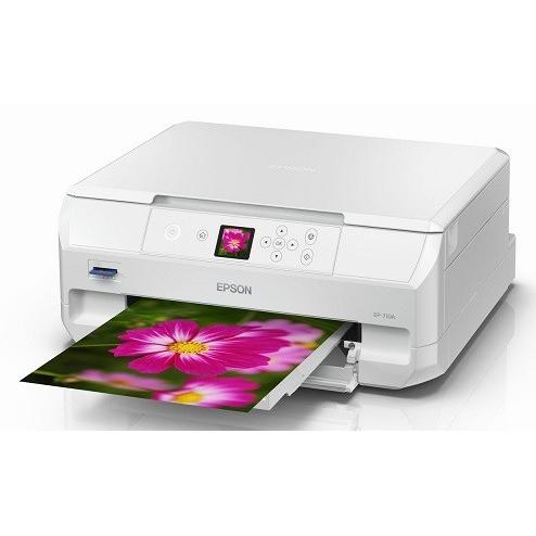 エプソン プリンター A4 インクジェット 複合機 カラリオ EP-710A ホワイト