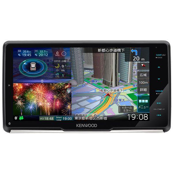彩速ナビ ケンウッド カーナビ 9型 MDV-M907HDF フローティング/専用