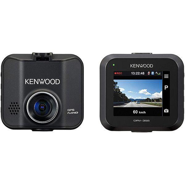 KENWOOD ケンウッド ドライブレコーダー DRV-355 ブラック 広角で明るいF1.8レンズを搭載 高画質と高機能を両立したスタンダードタイプ | ケンウッド