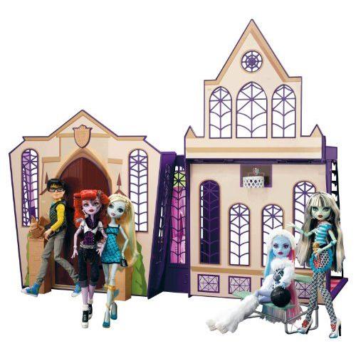monster high castle dollhouse