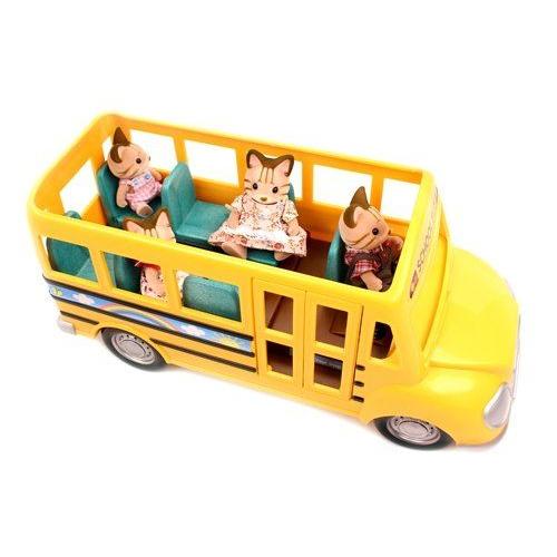 シルバニアファミリー 人形 スクールバス Calico Critters シルバニアファミリー 人形 スクールバス Calico Critters