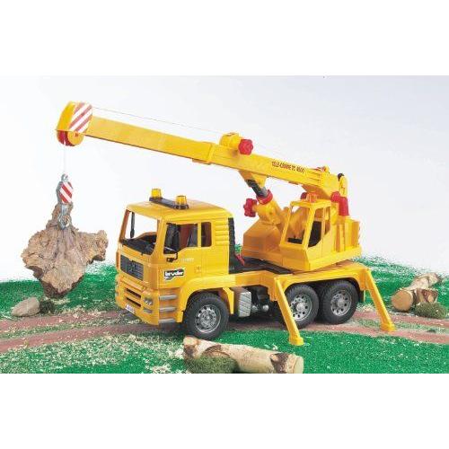bruder man crane truck
