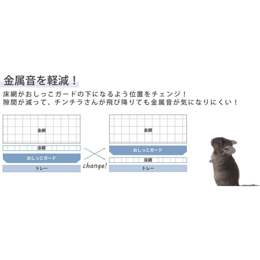 コンフォート60 チンチラスペシャル STグレード うさぎ ケージ 川井 