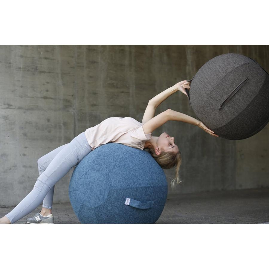 【送料込】VLUVバランスボール LUV 【訳あり】VLUV シーティングボール 65cm ペトロール