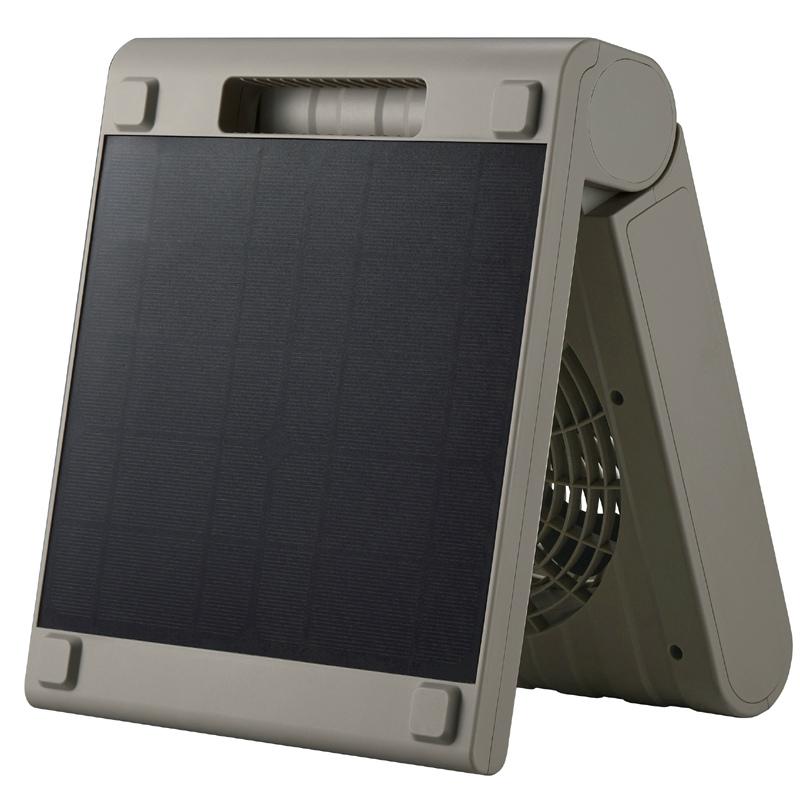 SOTOMO ソーラーパワーファン2 APF-570 | USB PD対応 充電式 扇風機 太陽光充電 サーキュレーター | アピックス APIX 1年保証｜i-shop-sakura｜06