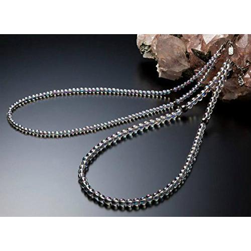 Phiten 【正規品】 | チタン水晶ネックレス 5mm玉 50cm (+5cm Phiten 【正規品】 | チタン水晶ネックレス 5mm玉 50cm (+5cm